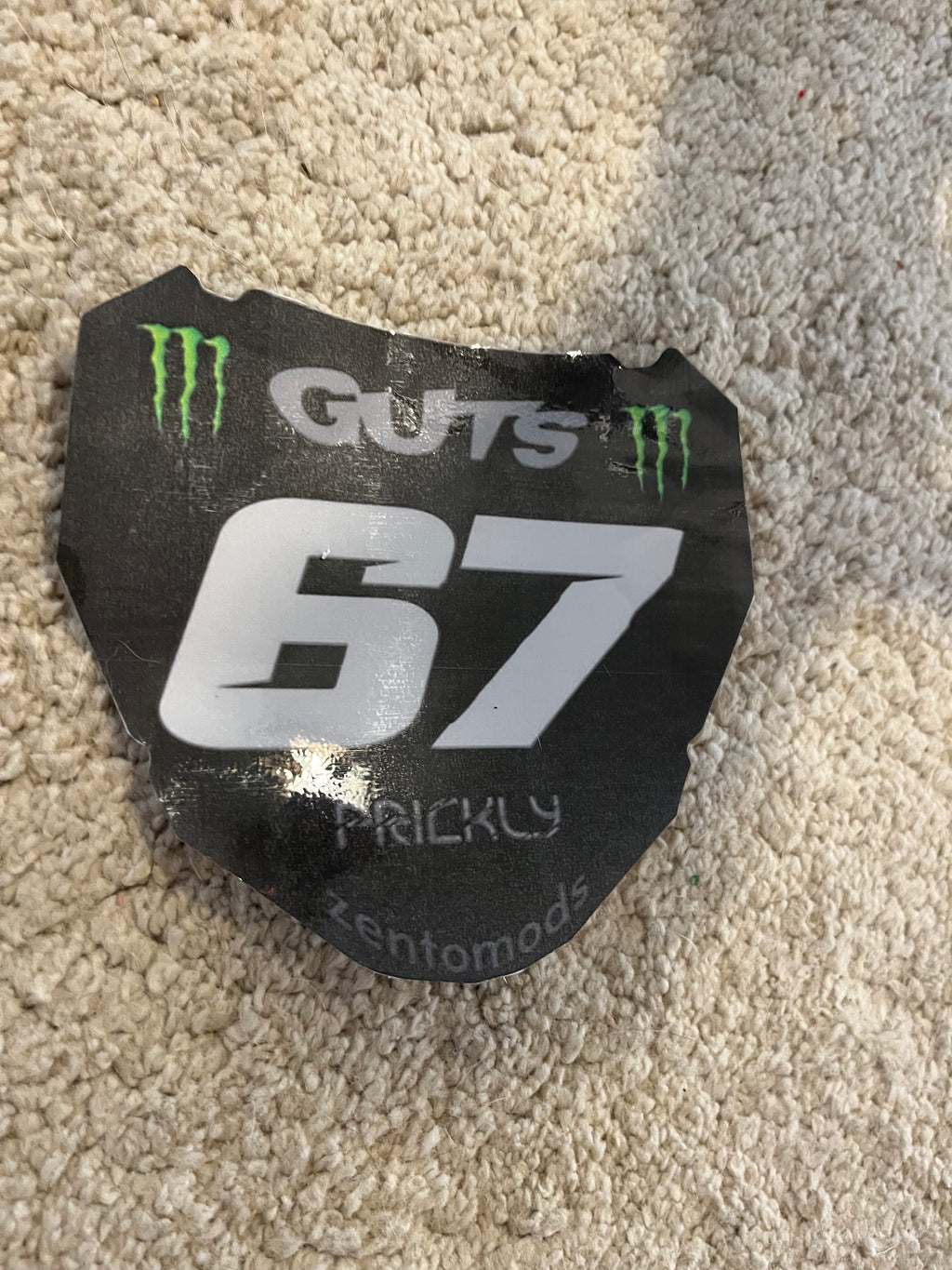 Front Plate Decals For All E-bikes